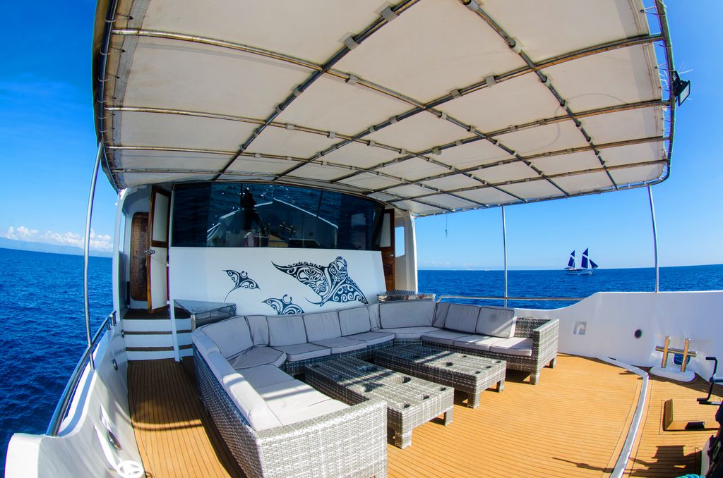 salon bateau soleil